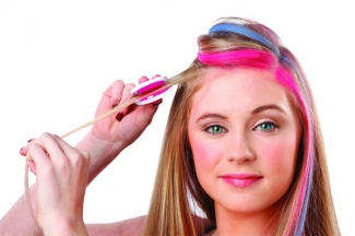 Hot Huez Temporary Hair Chalk Set with 4 Vibrant Shades, Washable Hair Color Price in Pakistan | LAPTAB