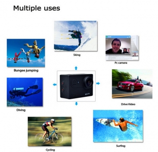 Action Sports Camera WiFi Waterproof with 2 Price in Pakistan | LAPTAB
