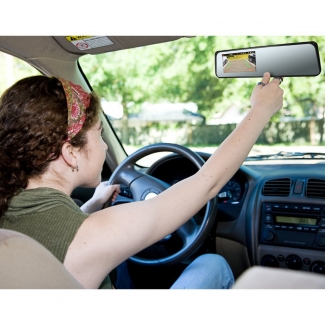 Full HD 1080p Dual Camera Rearview Mirror Dash Cam with Front and Rear Recording Price in Pakistan | LAPTAB