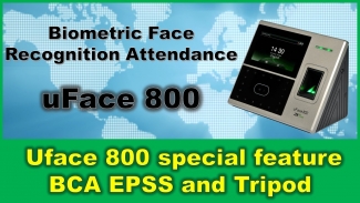UFace800 Facial Multi-Biometric Time & Attendance System with Fingerprint and Card Support Price in Pakistan | LAPTAB