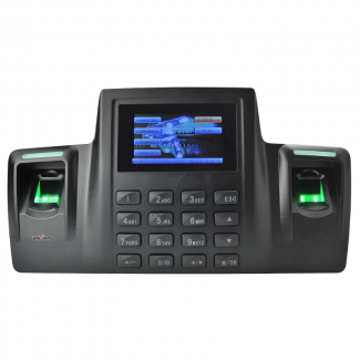 DS100 Dual Fingerprint Sensor Time Attendance Device with 3-Inch Color TFT and Battery Backup Price in Pakistan | LAPTAB