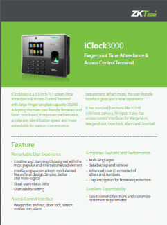 ICLOCK3000
