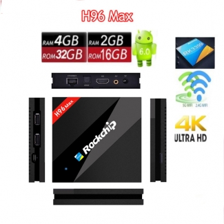 H96 MAX ANDROID TV BOX 4GB+32GB 4K Price in Pakistan | LAPTAB