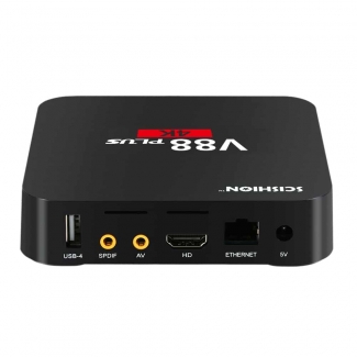 SCISHION V88 Plus TV Box QuadCore Android 6.0 with Enhanced WiFi and Easy App Management Price in Pakistan | LAPTAB