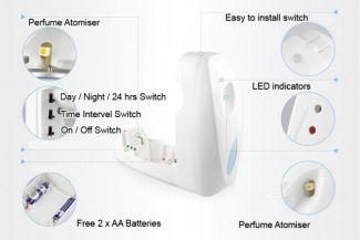 Bliss Fresh Matic Auto Spray with Refill, Air Sanitizer and Purifier, LED Timer Price in Pakistan | LAPTAB