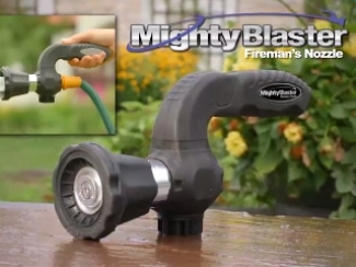 Mighty Blaster Firemans Nozzle Hose Sprayer with Comfort Grip, Adjustable Spray, Aircraft-Grade Aluminum Price in Pakistan | LAPTAB