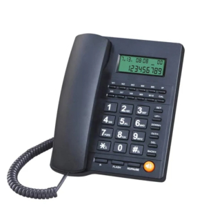 Panasonic KX-TSC714CID Corded Phone with Jumbo LCD, Music On Hold, Call Log Price in Pakistan | LAPTAB
