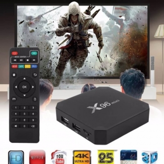 X96 Mini Smart Android TV Box with 2GB RAM, 16GB Storage, HDMI, USB, Screen Mirroring Price in Pakistan | LAPTAB