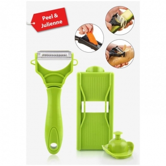 Miracle Peeler 2 in 1 with Ultra-Sharp Blades for Peeling, Slicing, and Grating Price in Pakistan | LAPTAB