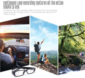 Full HD 1080P Spy Glasses Hidden Camera for Discreet Photo and Video Recording Price in Pakistan | LAPTAB