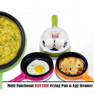 Steaming Omelets Electric Frying Pan for Boiling, Frying, and Steaming Food Price in Pakistan | LAPTAB