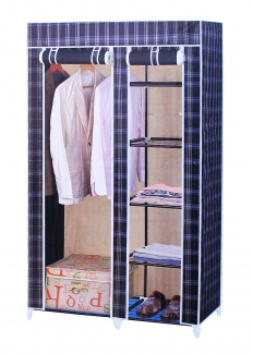 Storage Wardrobe YQF 130-14A Lightweight Portable Clothes Organizer with Quick Assembly Price in Pakistan | LAPTAB