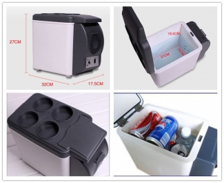 Portable Electronic 7.5L Cooling and Warming Refrigerator for Food and Drinks Price in Pakistan | LAPTAB