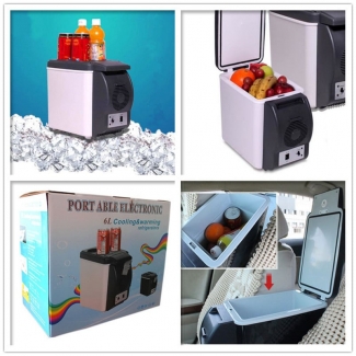 Portable Electronic 7.5L Cooling and Warming Refrigerator for Food and Drinks Price in Pakistan | LAPTAB