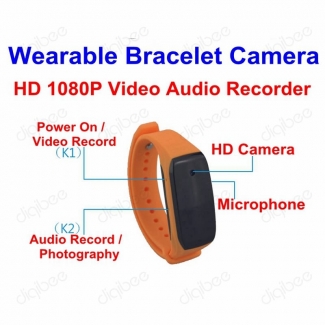 Sports Wearable Bracelet with Hidden Camera for Audio and Video Recording Price in Pakistan | LAPTAB