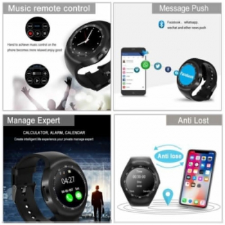 Smart Watch Y1 for iOS and Android with Camera, Calls, Music, Health Tracking Price in Pakistan | LAPTAB