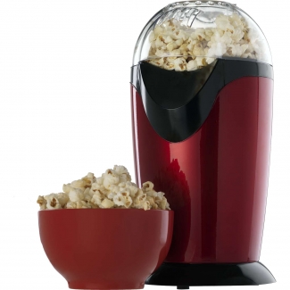 Oil Free Home Made Popcorn Maker Electric Hot Air Popping System with Measuring Cup Price in Pakistan | LAPTAB