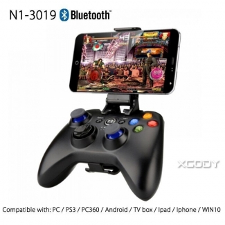 AMKI Wireless & 2.4G Bluetooth Game Controller Gamepad with Rechargeable Battery Price in Pakistan | LAPTAB