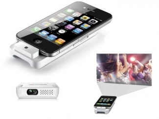 General Imaging PJ205 ipico Handheld LED Projector with HD 960x540 Resolution and Bluetooth Connectivity Price in Pakistan | LAPTAB