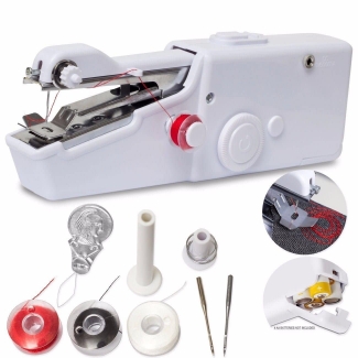 Handheld Mini Sewing Machine with Double Threads, Lightweight and Quiet for Crafts Price in Pakistan | LAPTAB