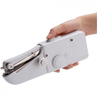 Handheld Mini Sewing Machine with Double Threads, Lightweight and Quiet for Crafts