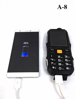 Commando Mobile with Built-in Power Bank, Dual SIM, Camera, and Keypad for Chatting Price in Pakistan | LAPTAB