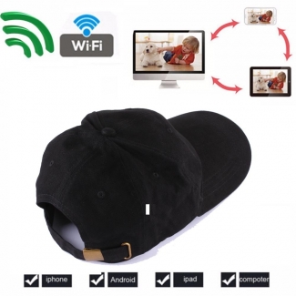 HD WIFI Hat Spy Camera Hidden Cap with Remote Monitoring and Built-in Battery Price in Pakistan | LAPTAB