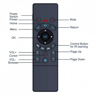 AIR MOUSE JS6/T6 Keyboard with Touchpad, 6-Axis Gyroscope, for PC and Smart TV Control Price in Pakistan | LAPTAB