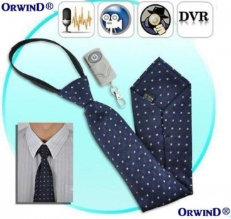 Neck Tie Camera with 1280x960 AVI Video, 2-Hour Battery, Remote Control, 4GB Memory Price in Pakistan | LAPTAB