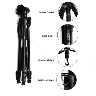 Icon Tripod Pro Series 7862, 1510mm Max Height, 3-Section with Carry Case Price in Pakistan | LAPTAB