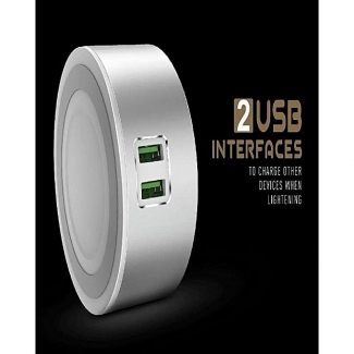 LDNIO A2208 Soft Touch LED Lamp with 2 USB Ports and 3 Lighting Modes Price in Pakistan | LAPTAB