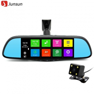 Car DVR Mirror with Front and Back HD Cameras, 7-Inch Touchscreen LCD, 170? Wide Angle Lens Price in Pakistan | LAPTAB