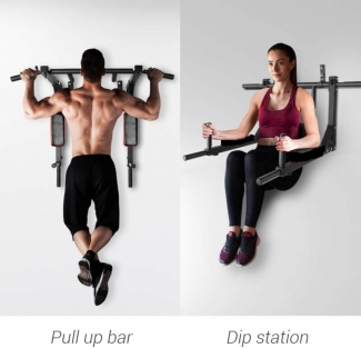 Buy Portable Wall Mounted Pull Up Bar - Chin Up Bar With Dip Bar - Best  Price in Pakistan (March, 2024)
