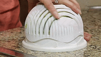 Salad Maker Bowl Cutter with Safe Cutting, Washing, and Draining Basket Price in Pakistan | LAPTAB