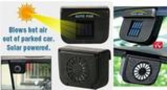 Car Auto Fan Cool Ventilation Solar Powered, Fits Any Car Window, No Batteries Needed Price in Pakistan | LAPTAB
