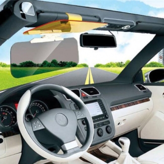 2 in 1 Car Anti-Glare Mirror Sun Visor for Day and Night Glare Reduction Price in Pakistan | LAPTAB