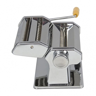 Noodle & Pasta Making Machine Silver with Adjustable Roller and 8 Cutters for Various Shapes Price in Pakistan | LAPTAB