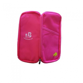 Travel Wallet for Passport - Pink