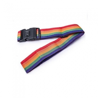 Luggage Securing Belt Digital Code - Multicolour