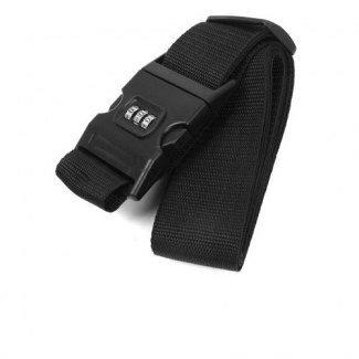 Luggage Securing Belt for Suitcase Bags, Nylon, Black, 200cm x 5cm with Lock Price in Pakistan | LAPTAB