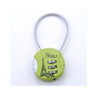 Digital Wire Lock for Luggage, Green, Plastic and Metal, 3.7x9cm for Travel and Camping Price in Pakistan | LAPTAB