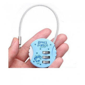 Digital Wire Lock For Luggage - Blue