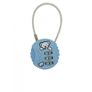 Digital Wire Lock for Luggage, Blue, Plastic and Metal, 3.7x9cm for Travel and Camping Price in Pakistan | LAPTAB