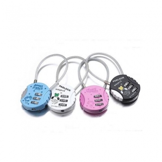 Digital Wire Lock for Luggage, Blue, Plastic and Metal, 3.7x9cm for Travel and Camping Price in Pakistan | LAPTAB