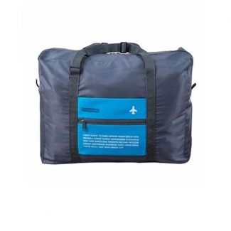 Foldable Travel Cabin Bag - Blue