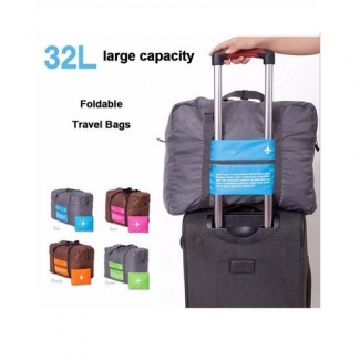 Foldable Travel Cabin Bag Blue Parachute Material Lightweight for Camping Price in Pakistan | LAPTAB