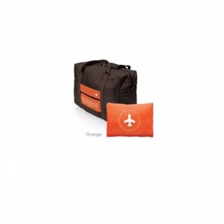 Foldable Travel Cabin Bag in Orange, Lightweight Parachute Material for Camping and Travel Price in Pakistan | LAPTAB