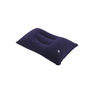Portable Air Inflation Pillow - Dark Blue