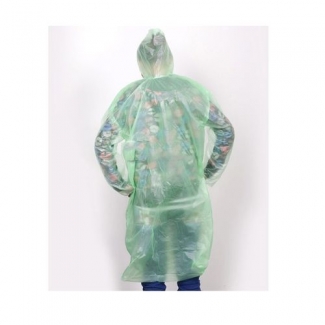 Disposable Foldable Raincoat Poncho, 120cm x 80cm, Emergency Camping Hoodie Price in Pakistan | LAPTAB