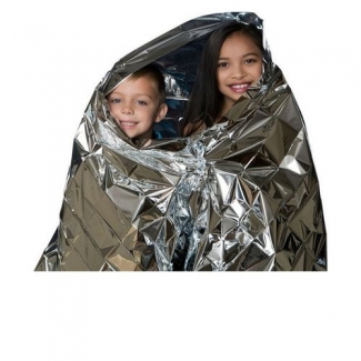 Emergency Blanket Silver - Rainproof, Heat Resistant Mylar for Outdoor Emergency Use Price in Pakistan | LAPTAB
